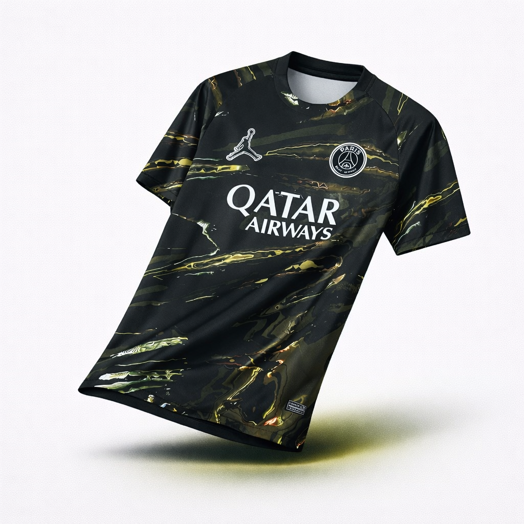 Maillot 25/26 PSG X Jordan Édition Night