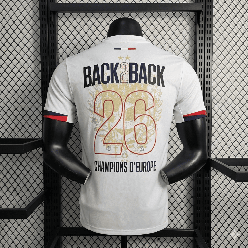Maillot Player 25/26 PSG Extérieur Back 2 Back ⭐⭐